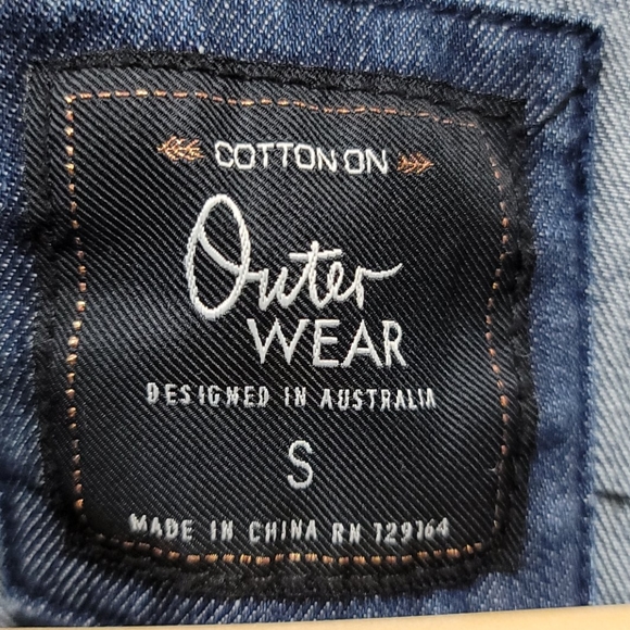 Cotton On Outer Wear Jean Jacket - Picture 2 of 4